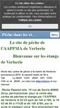 Mobile Screenshot of peche-verberie-oise.com