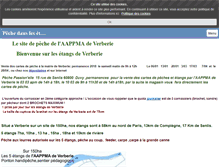 Tablet Screenshot of peche-verberie-oise.com